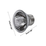 UVA+UVB Full Spectrum Reptile Basking Bulb — 25W-75W Sunlamp