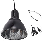 5.5in Ceramic Dome Heat Lamp Fixture — Uniform Heating for Reptiles & Amphibians