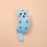 Catnip Mouse Chew Toy — Crinkle Sound Thumb Pillow Plush