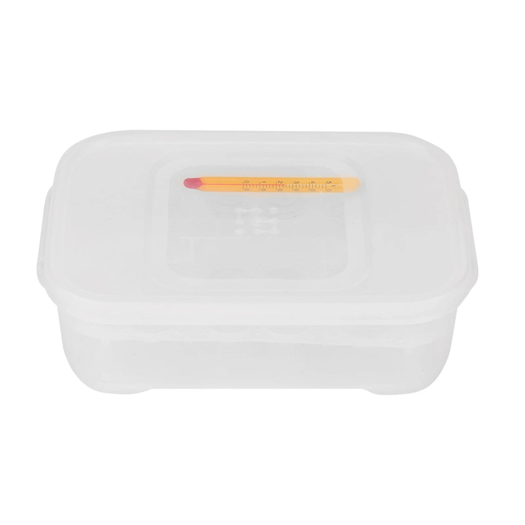 12-Grid Reptile Egg Incubator Tray with Thermometer — Suspended Hatching Box