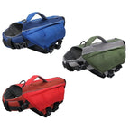 Dog Life Vest with Rescue Handle (Buoyancy Flotation, Adjustable)