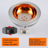 UVA/UVB LED Reptile Basking Bulb — Full-Spectrum Light, E27