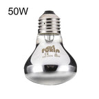E27 Ceramic Heat Lamp — No-Light Day & Night Reptile Heater, 25W–100W