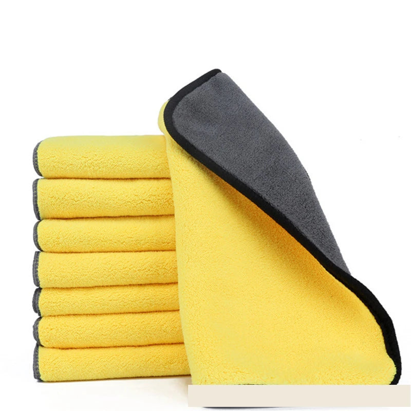 Soft Lint-Free Pet Bath Towel — Thick & Quick-Drying