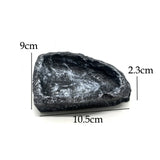Reptile Rock Feeding Bowl — Realistic Stone Design for Bearded Dragons