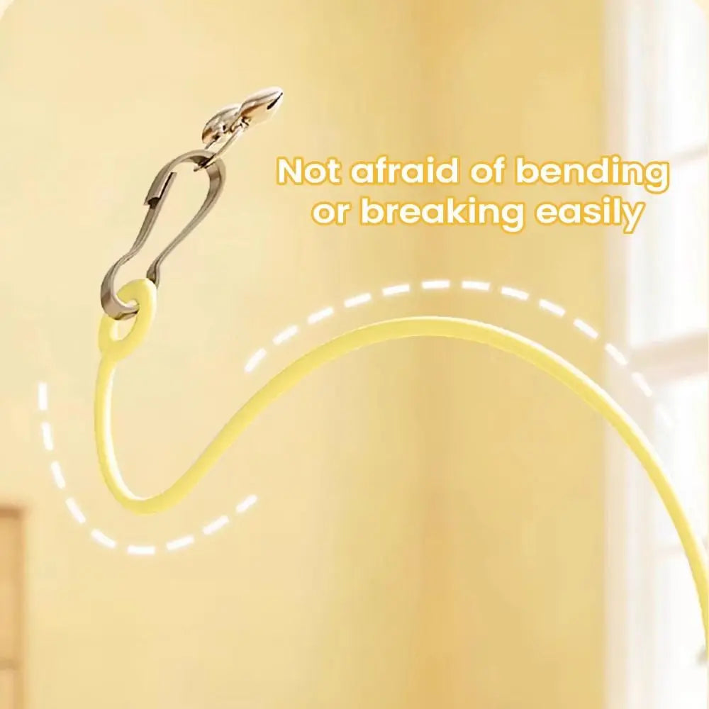 Feather Teaser Pole with Bells & Treat Dispenser — Indoor Cat Exercise Toy