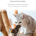 Bird & Mouse Sound Teaser Wand — Melody Self-Play Cat Toy
