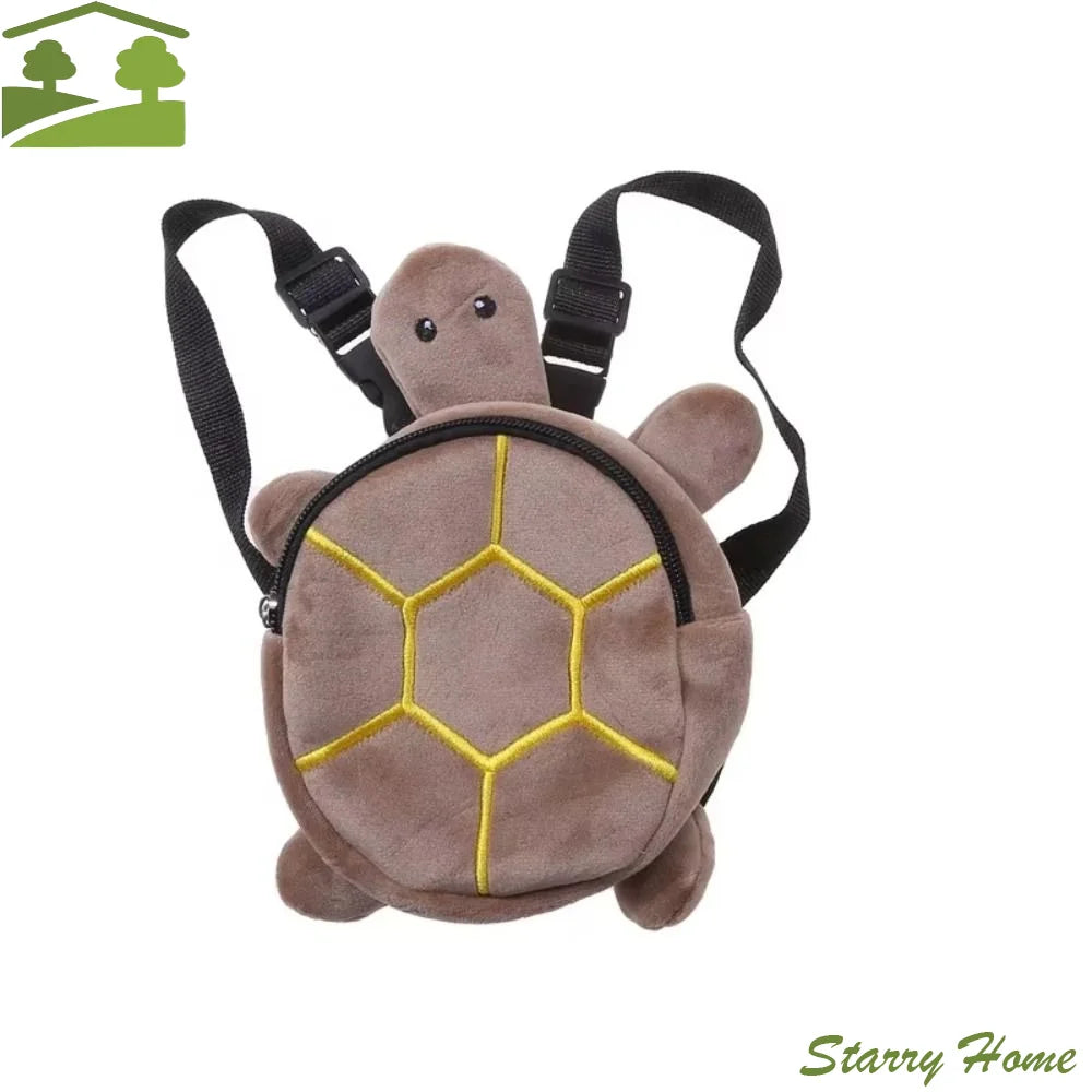 Turtle-Shaped Dog Snack Backpack (Cartoon, Large Capacity, Adjustable)