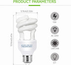 UVB 5.0/10.0 Calcium Supplement Lamp — E27 Basking Bulb, 13W/26W