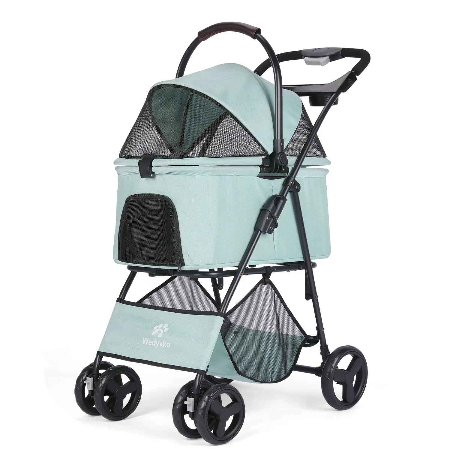 3-in-1 Pet Stroller with Sun Shade (All-Terrain, Waterproof)