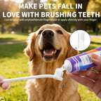 Enzymatic Pet Dental Kit — Blueberry Toothpaste, Brush & Finger Brush
