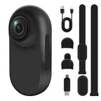 HD 1080P Wireless Pet Collar Camera with Magnetic Mount - No WiFi for Cats & Dogs