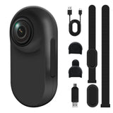HD 1080P Wireless Pet Collar Camera with Magnetic Mount - No WiFi for Cats & Dogs