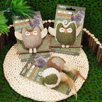Catnip & Silvervine Feather Chew Toy — Dental Health & Boredom Buster