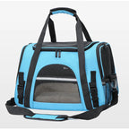 Portable Breathable Handheld Foldable Pet Travel Bag & Car Carrier for Small Dogs & Cats