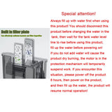 Wall-Mount 3-in-1 Aquarium Filter Pump with Waterfall 110/220V