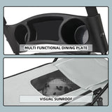 Multifunctional Foldable Pet Stroller for Medium and Large Dogs, Portable Large Dog Carrier for Outdoor Travel