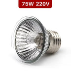 Flat-Face Ceramic Heat Lamp — Moonlight Night Bulb for Reptiles & Brooders, E27