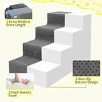 Non-Slip Foam Pet Stairs for Beds & Couches