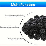 Aquarium Bio Balls Filter Media (50–100pcs, Wet/Dry Biochemical Balls)