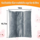 Rabbit Cuddle Bed — Plush Cushioned Lounger for Small Pets