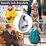 4-Pack Hidden AirTag Holder for Kids - Anti-Removal Case with Pins