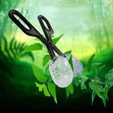 Reptile Feeding Tongs — Scissor-Grip Insect Catcher & Tank Cleaning Tool