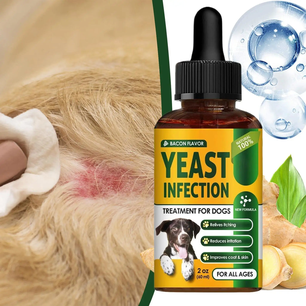 Natural Dog Itch Relief Oil — Soothing Drops for Dry, Irritated Skin, 60ml