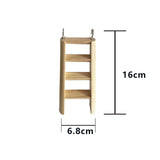 Natural Pine Chew Toys — Wooden Molar Toys for Small Pets