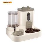 2-in-1 Automatic Cat Feeder — Combined Food & Water Dispenser