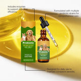 Liquid Probiotic Drops for Dogs & Cats — Digestive & Immune Support, 60ml