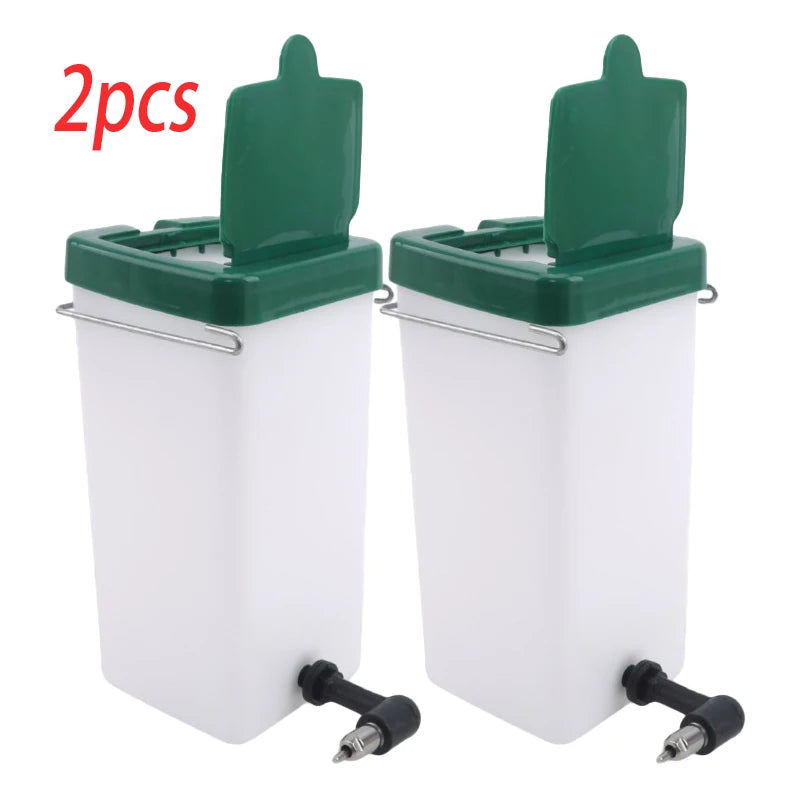 Automatic Rabbit Water Dispenser — Drip-Feed Bottle Fountain