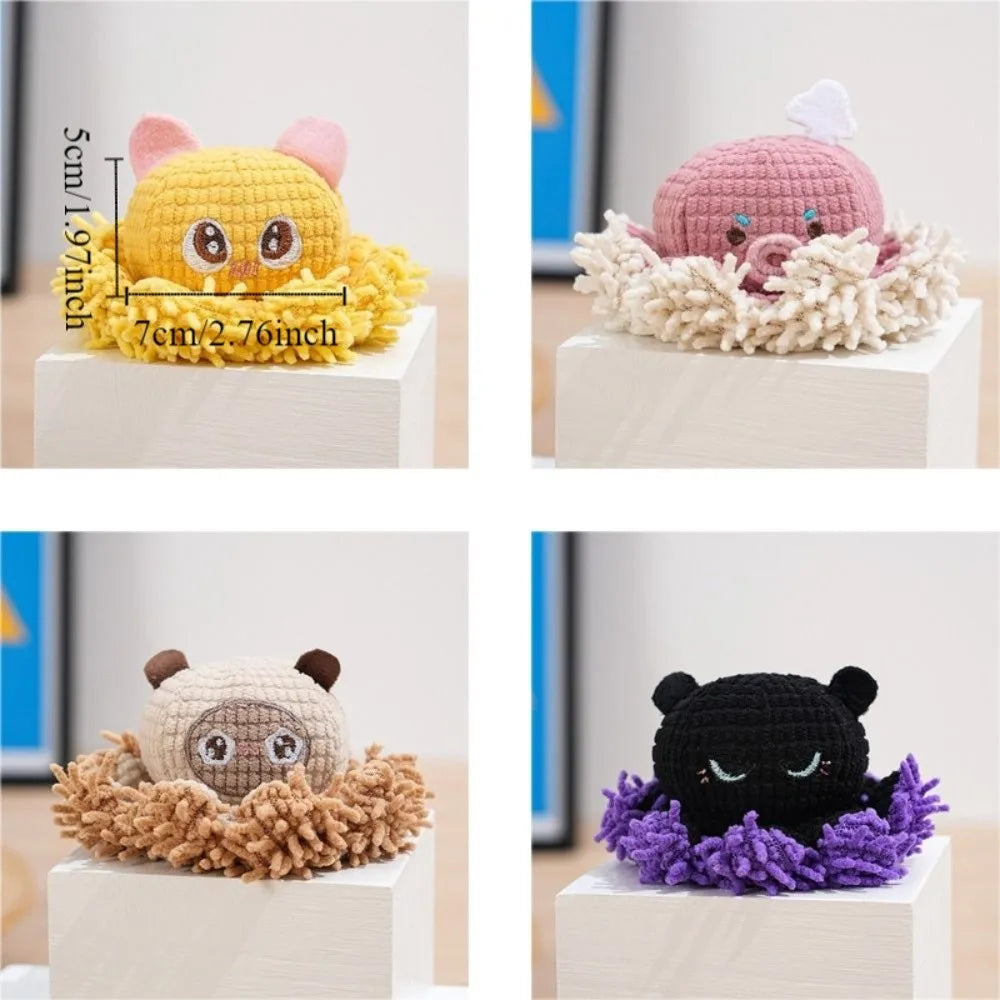 Squeaky Cartoon Animal Dog Chew Toy — Bite-Resistant Rubber Teeth Cleaner