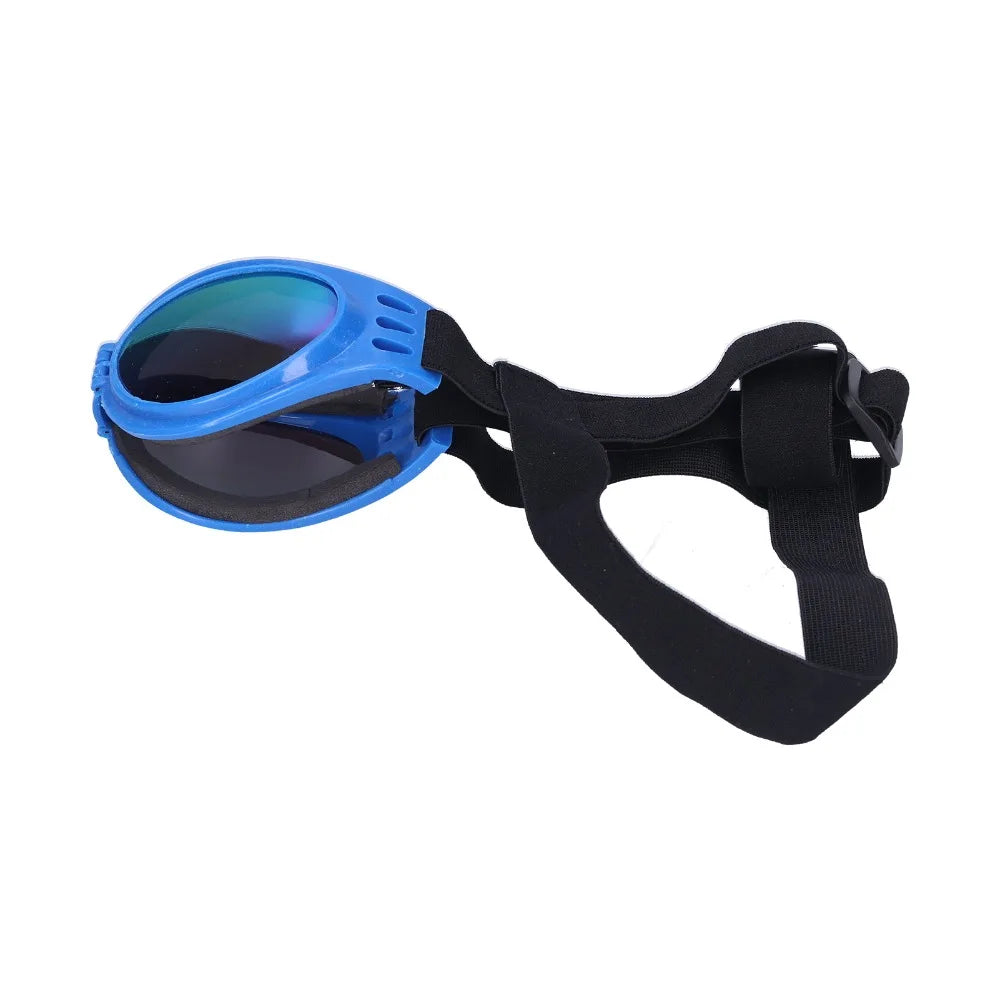 Foldable Dog Sun Goggles (UV Protection, Windproof, Adjustable)