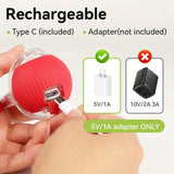 Auto Rolling Ball Cat Toy with Tail — Rechargeable Smart Mouse Teaser