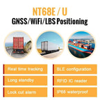 Smart GPS Tracking Padlock with Geofencing for Truck Cargo & Containers