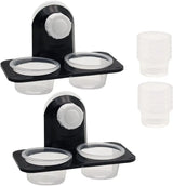 Gecko Feeder Ledge — Detachable Suction Cup Dish for Arboreal Reptiles