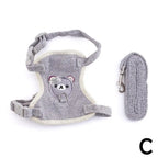 Bunny-Style Cat Harness & Leash Set — Escape-Proof Vest for Outdoor Walking