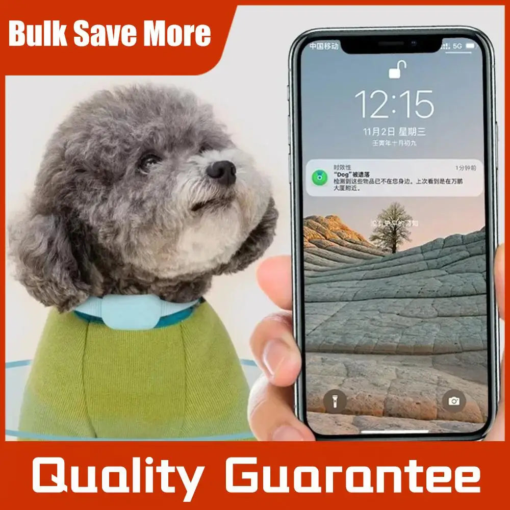 Smart GPS Pet Tracker with Adjustable Collar for Dogs & Cats - Live Locator