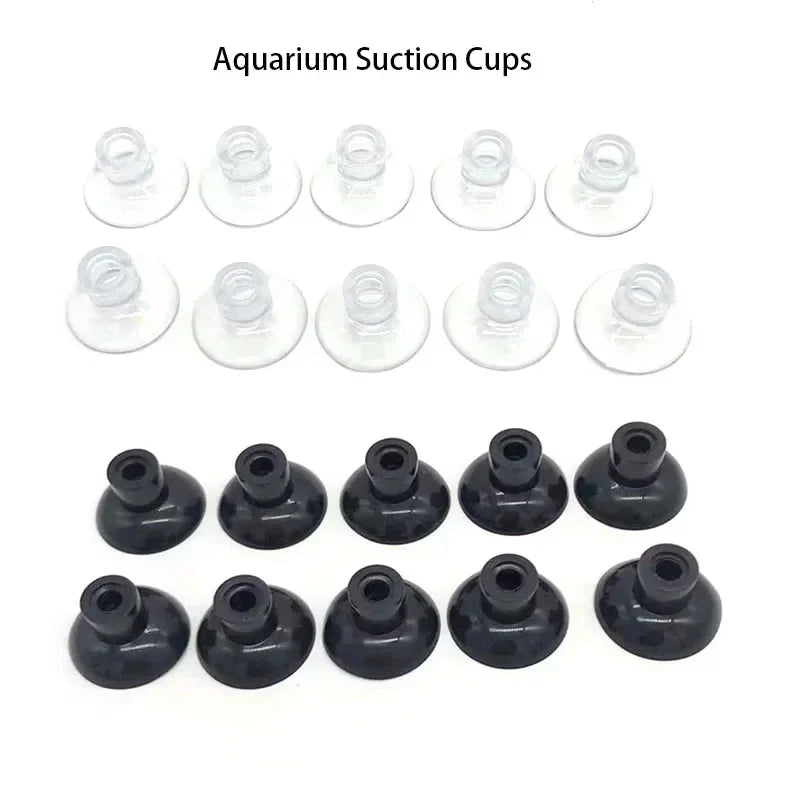 Aquarium Air Tube Suction Cup Holder Clips 10-Pack