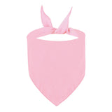 Custom Pet Cotton Bandana — Personalized Adjustable Triangle Scarf