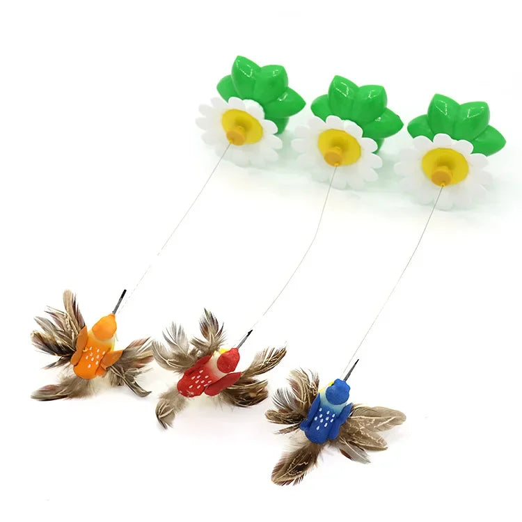 Rotating Butterfly Cat Toy