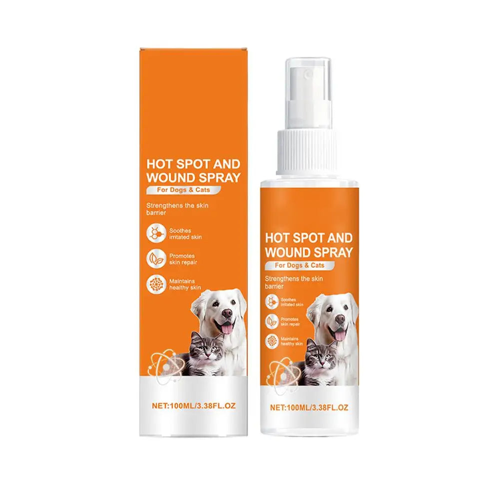 Herbal Pet Skin Care Spray — Soothes Irritation, 100ml
