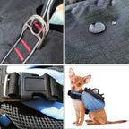 Dog Hiking Saddlebag Backpack (Waterproof, Reflective, Breathable, Oxford)