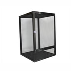 Front-Opening Reptile Terrarium — Tall Metal Mesh Door Enclosure