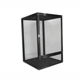 Front-Opening Reptile Terrarium — Tall Metal Mesh Door Enclosure