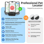 Tize 4G Smart GPS Activity Tracker Dog Collar - Real-Time