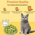 Chicken-Flavored Cat Grass Hairball Treats — 3.8oz Dental & Hairball Support Chews