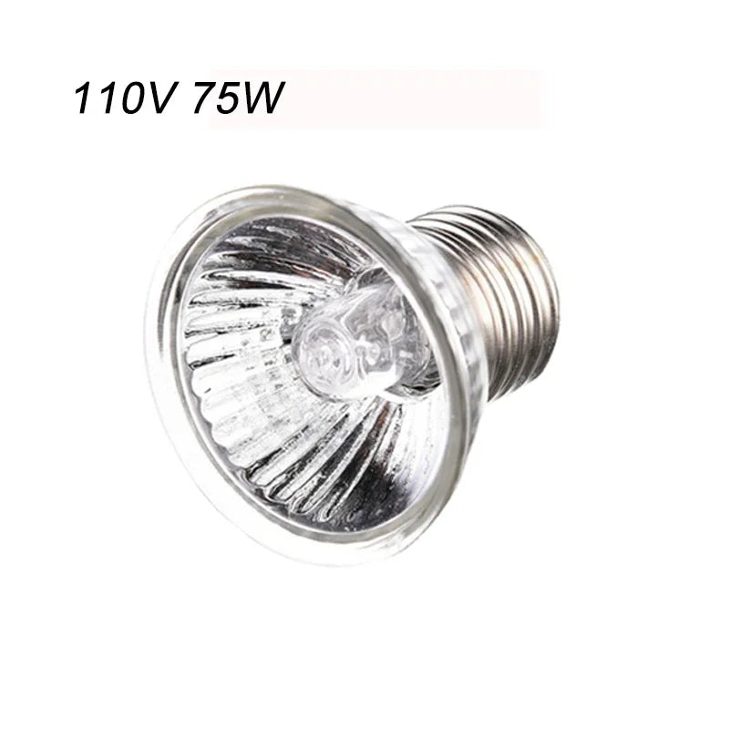 UVA/UVB Basking Bulb for Reptiles — E27 Sunlight Heat Lamp