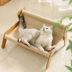 2-in-1 Cat Hammock Sofa & Scratching Post